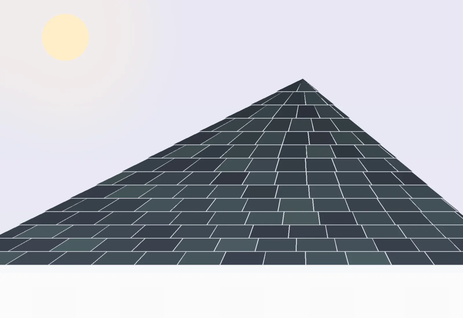 Close-up of a shingle roof edge beside a rain gutter